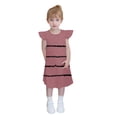 thumbnail image 2 of Économies d'Été! Robe d'Été pour Enfants, Robes Décontractées pour Filles en Liquidation, Robe d'Été pour Tout-Petites à Manches à Volants Tenue de Soleil pour Enfants 4-14T, 2 of 5