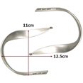 thumbnail image 3 of Jinsinto Retenue de Rideau pour Fenêtre, Retenue Décorative pour Draperies, Ensemble de 2, Alliage d'Aluminium (Gris), 3 of 5