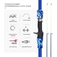 thumbnail image 3 of LNGOOR Fiberglass Telescoping Fishing Rod and Reel Combo  5 Pieces Rod (Child), 3 of 7
