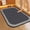 Gris 3, variante sur Tapis de Salle de Bain en Diatomite, Tapis de Sol Absorbant l'Eau / Tapis de Douche Antidérapant à Séchage Rapide / Tapis de Séchage pour Évier et Toilette pour l'Entrée de la Maison / Tapis de Pieds de Salle de Bain Absorbant et Durable