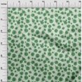 thumbnail image 3 of oneOone Cotton Poplin Green Fabric Florals Craft Projects Decor Fabric Printed By The Yard 56 Inch Wide, 3 of 4