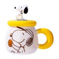 thumbnail image 5 of 500Ml Snoopy Anime Cartoon Large Capacity Ceramic Mug with Lid Kawaii Children's Straw Cup Office Coffee Cup Home Milk Cup Gift, 5 of 5
