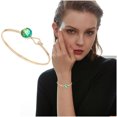 thumbnail image 1 of EGNMCR Bracelets Mode Simples et Polyvalents Ronds Multicolores Écailles de Poisson Bracelet Bracelet Bracelet, 1 of 2