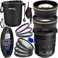 thumbnail image 1 of Nikon AF-S DX Zoom-NIKKOR 12-24mm f/4G IF-ED Objectif avec Ensemble Essentiel - Inclut : Pochette d'Objectif Résistante à l'Eau (Moyen), Objectif Téléobjectif Professionnel 2.2X, Filtre à Densité Neutre Variable et Plus, 1 of 1