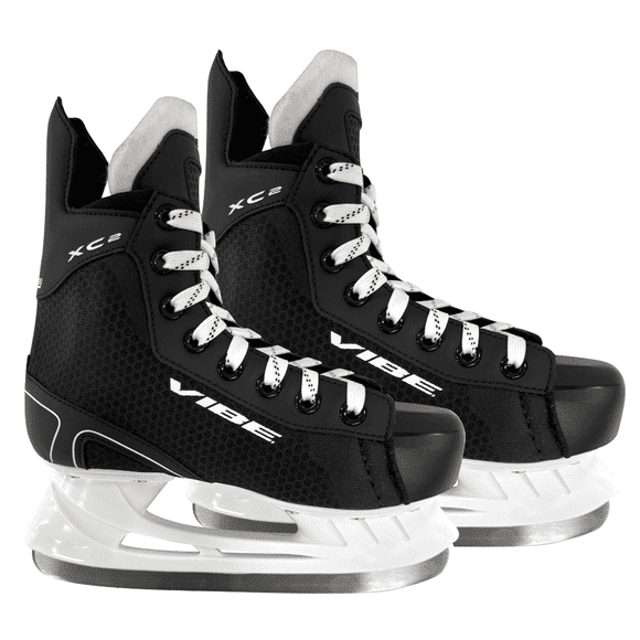 Refurbished Vibe Hockey Xc2 Ice Hockey Skates, Youth Size Y13