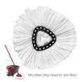 thumbnail image 1 of Microfiber Mop Head for Spin Mop Replacement for O-Cedar/ Vileda Mop Head 360 Degree Easy Cleaning Mopping Head Refill Accessories, 1 of 5