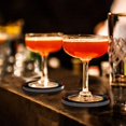 thumbnail image 5 of RYLABLUE Ensemble de 6 sous-Verres Ronds pour Boissons, sous-Verres en Céramique Absorbants avec Base en Liège pour Décoration de Table Basse de Cuisine Maison, 5 of 5