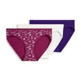 thumbnail image 1 of Jockey Bikini Extensible en Coton Biologique pour Femmes - Lot de 3, 1 of 5