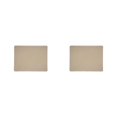 thumbnail image 4 of Ruiboury Cute Practical Cat Accessories Safe And Non-Toxic Easy To Clean Comfortable And Soft ABS Cat Litter Mat Litter Box Mat Beige 30*30cm 2Set, 4 of 6