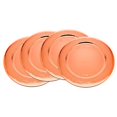 thumbnail image 1 of Godinger 12620 Hammered Charger, Rose Gold - Set of 4, 1 of 1