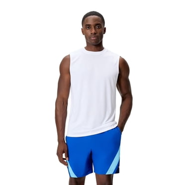 Speedo Men's "Speedo Wave" Back Graphic Muscle Swim Tank