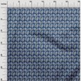 thumbnail image 2 of oneOone Tissu Georgette Viscose Tissu à Imprimé Bloc Abstrait BTY 42 Pouces de Large, 2 of 4