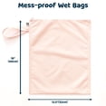 thumbnail image 4 of Tiny Twinkle - Sac Humide, Lot de 2 - Bourgogne/rose, 4 of 4