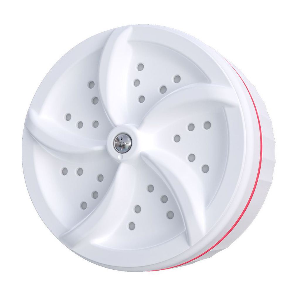 18W Sonic Turbo Rotating Washer USB Powered Turbo Washer Fast Clothing Socks Underwear Washing Machine Removal Fast Wash Cleaning Outdoor