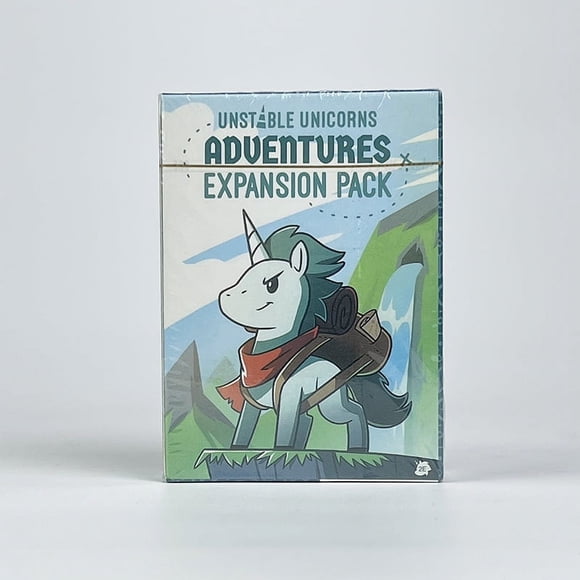 Unstable Unicorns Adventures Unicorn Adventure Cartes de Jeu de Fête Élargies