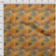 thumbnail image 4 of oneOone Tissu Viscose Chiffon Jaune Feuille Tropicale avec Texture Matériel de Robe Tissu Imprimé Tissu au Mètre 42 Pouces de Large, 4 of 4