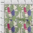 thumbnail image 2 of oneOone Polyester Spandex Light Green Fabric Tropical Sewing Material Print Fabric By The Yard 56 Inch Wide, 2 of 4