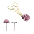 thumbnail image 2 of 1 Ensemble Ciseaux à Fleurs pour Tuyauterie + Outil de Cuisson pour Glaçage de Clous, 2 of 4