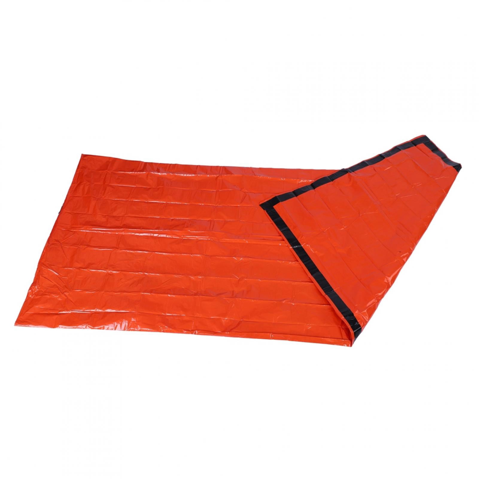 Cergrey Reusable Emergency Sleeping Bag Thermal Waterproof Survival Camping Travel Orange, Emergency Sleeping Bag,Sleeping Bag