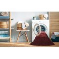 thumbnail image 2 of Ahgly Company Tapis Rectangulaire Lavable en Machine Intérieur Transitionnel Rouge Canneberge, 3 Pieds x 5 Pieds, 2 of 7