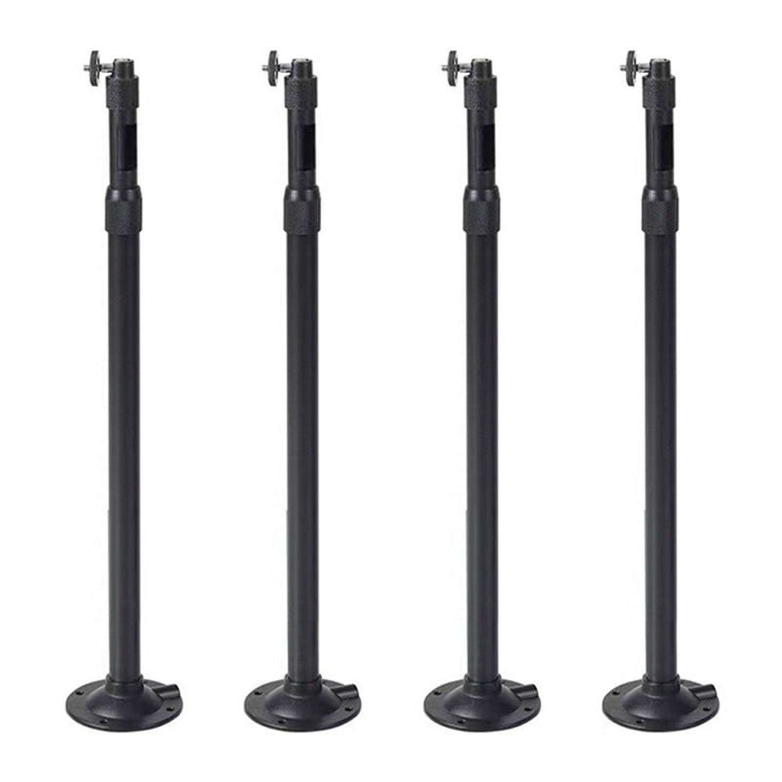 4X Support Universel pour Projecteur, Fixation au Plafond, Fixation Murale pour Caméra, Support de Projecteur Rotatif à 360°, M6