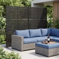 thumbnail image 4 of Gymax 2Pcs Privacy Screen72''H x 48''W Freestanding Fence Panel w/Stand&Expansion Bolts, 4 of 10