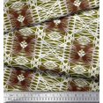 thumbnail image 3 of Soimoi Rayon Fabric Check & Geometric Fabric Prints by Yard 56 Inch Wide, 3 of 5