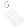 thumbnail image 1 of CUITING 6Pcs Ring Size Adjuster Invisible Ring Size Adjuster Clear Silicone Ring Guard for for Jewelry Sizers Accessories, 1 of 4