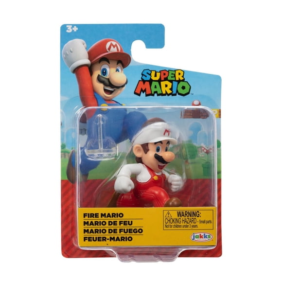 Nintendo 2.5" Figure - Fire Mario
