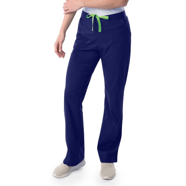 Landau ProFlex Sarraus pour Femmes : Coupe Moderne Ajustée, Extensible, 5 Poches, Taille 50/50 Jambe Droite Sarraus Médicaux 2042