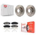 thumbnail image 1 of Transit Auto Front Disc Brake Rotors and Semi-Metallic Pads Kit for Car 2009 Ford F-150 with 7 Lug Wheels K8S-100162, 1 of 11