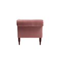 thumbnail image 4 of Samuel Tufted Roll Arm Chaise Lounge Ash Rose, 4 of 16