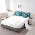 thumbnail image 3 of Erosebridal Boho Aztec Bed in a Bag Full size, Retro Geometry Bed Set, Tribal Hippie Style Decor, 7pcs, 3 of 5