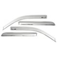 thumbnail image 1 of Auto Ventshade Rainguard 684443 Ventvisor; Design Aérodynamique; à Coller; Chrome; Acrylique; Ensemble de 4, 1 of 2