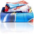 thumbnail image 3 of Marvel Spider-Man 3 Piece Toddler Bedding Set with Reversible Comforter, Fitted Sheet and Pillowcase, 3 of 6