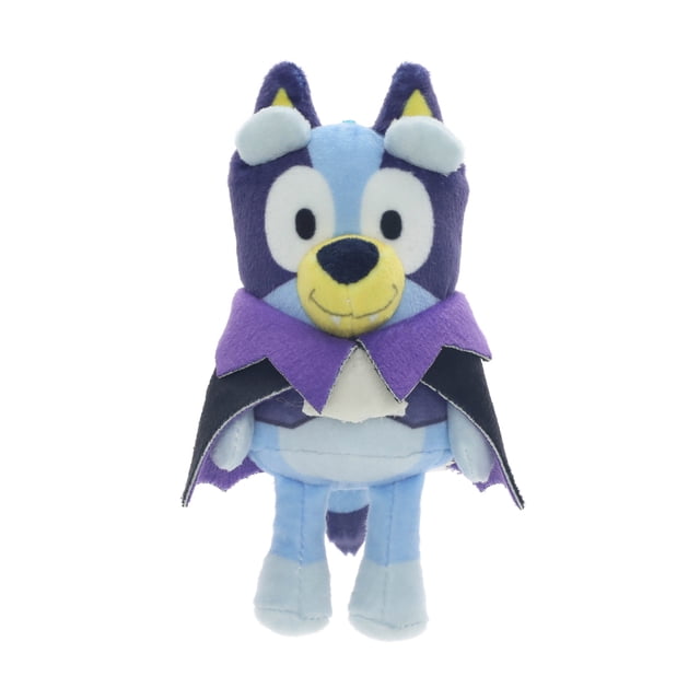 Porte-clés sac à dos en peluche Vampire Bluey® pour Halloween