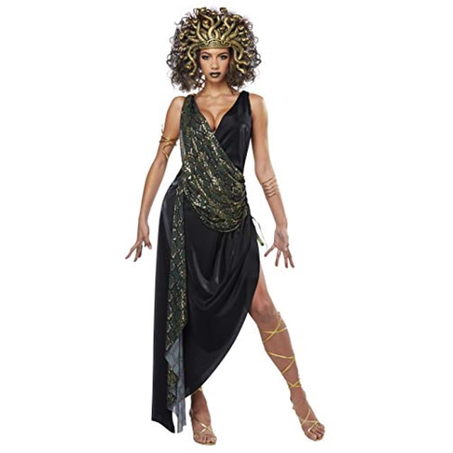 California Déguisements pour Femme Sedusa-Adult, Vert, Petit