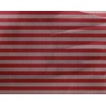 thumbnail image 4 of oneOone Georgette Viscose Tissu Rouge Rayures Matière de Robe Tissu Imprimé Tissu au Mètre 42 Pouces de Large, 4 of 4