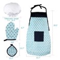 thumbnail image 3 of Amdohai 26PCS Child Baking Cooking Home Kitchen Apron Cake Accessories Tools Suit, 3 of 5