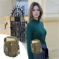 thumbnail image 3 of 2-Pack Tactical Waist Packs – Military-Grade MOLLE Pouch for Outdoor/Sports , Waterproof 800D Fabric (6.3 x 4.7 Inch) – Fits Phone, Flashlight & Essentials D, 3 of 5
