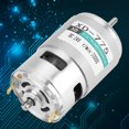 thumbnail image 3 of Low Noise Ball Bearing 12V/24V Motor, Motors, For Small Lathe Table Drilling Machine  Machine Battery Car Cotton Sugar Machine, 3 of 8