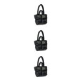 thumbnail image 4 of Baohd Larger Capacity Tote Bag With Big Opening For Easy Access Books Crossbody Bag black 3Set, 4 of 6