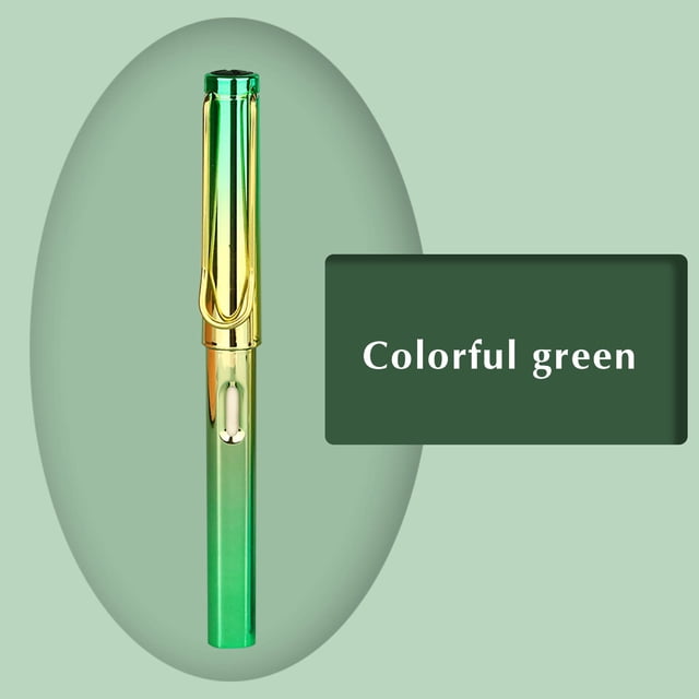 No Need To Sharpen Pencils No Need To Sharpen Pencils Green Pengrip Posture Correction Design Pencil without Ink Old Undead Pen Creative Metal Pen Multi Color Pen Multi Color Pen
