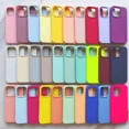 thumbnail image 4 of Original Official Silicone Cases For iPhone 16 15 14 13 Pro Max 16 Plus Case For Apple iPhone 16 14 15 13 12 Pro Case Midnight Blue For iPhone 15 Plus, 4 of 6