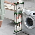 thumbnail image 1 of Slim Rolling Storage Cart For Laundry Room Organization, 4 Tier Mobile Shelving Unit With Wheels Rolling Utility Cart Storage Rack For Kitchen Bathroom Laundr, 1 of 8
