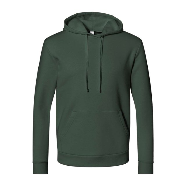 Eco-Cozy Chandail à Capuchon en Molleton, S, Vert Varsity