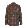 thumbnail image 1 of Erwazi Women Plaid Button Down Shirts Long Sleeve Shacket Jacket Fall Blouses Tops, 1 of 5