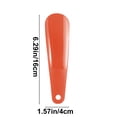 thumbnail image 3 of Red Shoe Horn Plastic Long Handle Hangable No Bend Design For Easy Wearing Men Women, 3 of 7