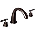 thumbnail image 1 of Kingston Brass KS2365CML Manhattan Roman Tub Filler, 1 of 5