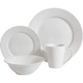 thumbnail image 2 of Gibson 102563.16RM Porcelain Zen Buffet 16 Piece Round Dinnerware Set, White, 2 of 6